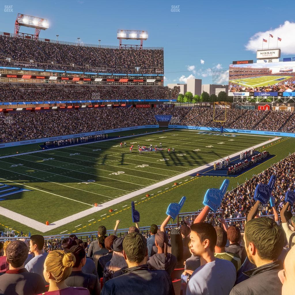 Nissan Stadium - Section 220 Seat View