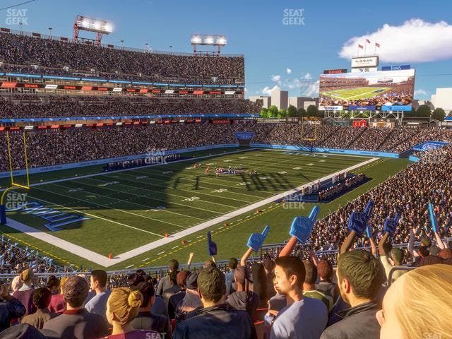Nissan Stadium - Section 220 Seat View