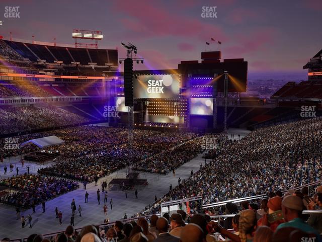 Nissan Stadium - Section 220 Seat View