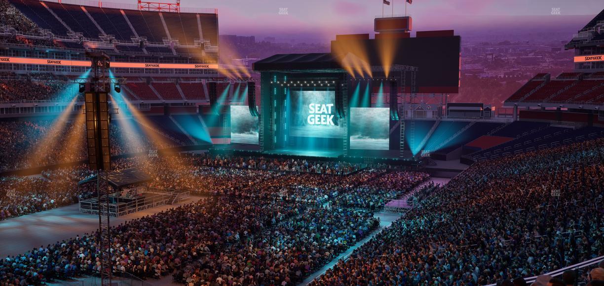 Nissan Stadium - Section 220 Seat View