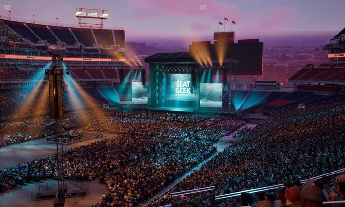Nissan Stadium - Section 220 Seat View