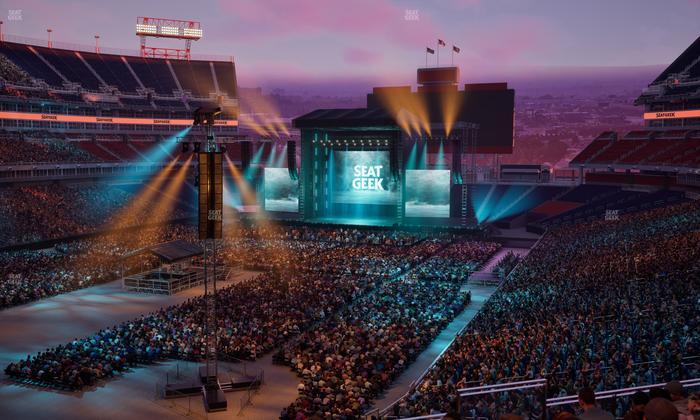 Nissan Stadium - Section 221 Seat View