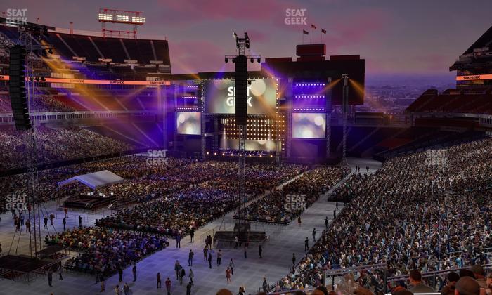 Nissan Stadium - Section 221 Seat View