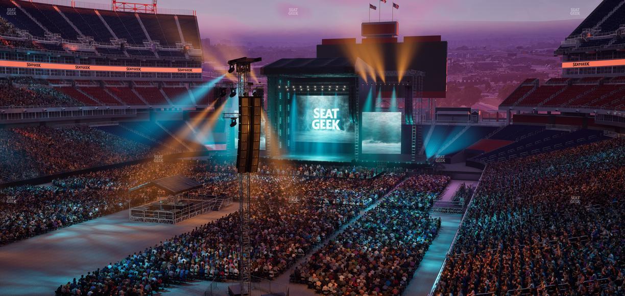 Nissan Stadium - Section 222 Seat View
