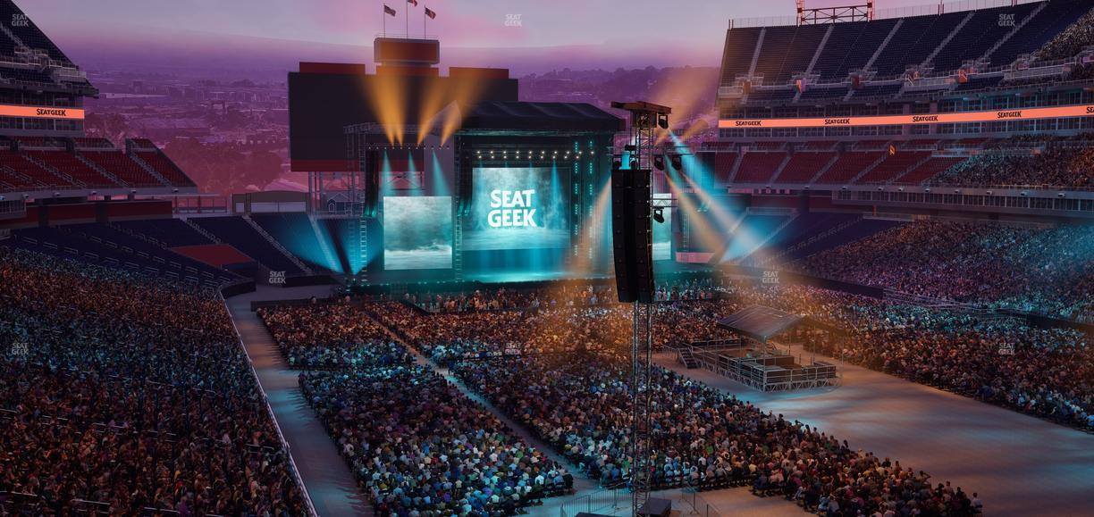 Nissan Stadium - Section 225 Seat View