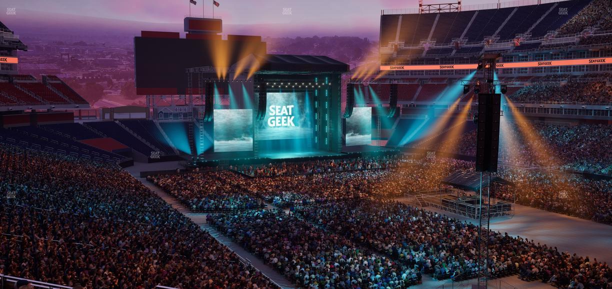 Nissan Stadium - Section 227 Seat View