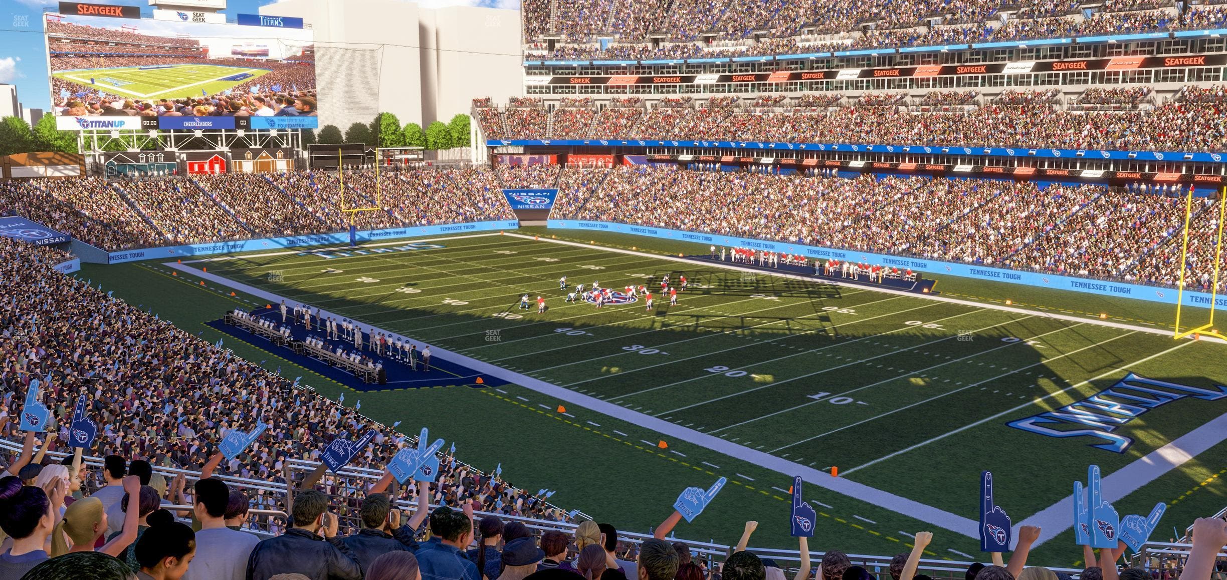Nissan Stadium - Section 228 Seat View