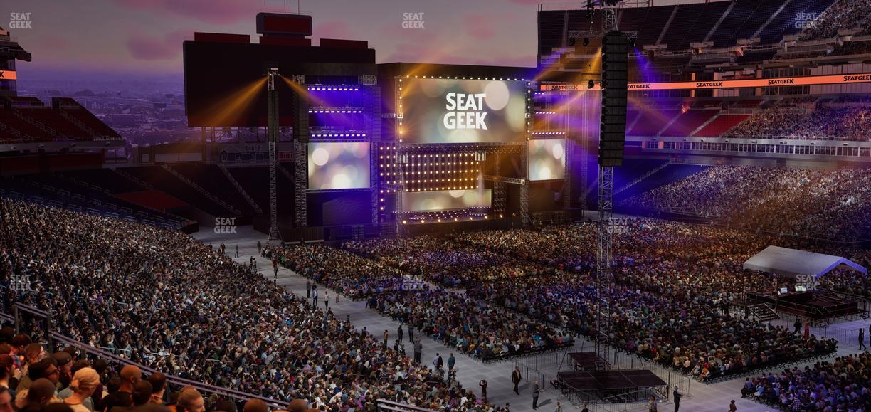 Nissan Stadium - Section 228 Seat View