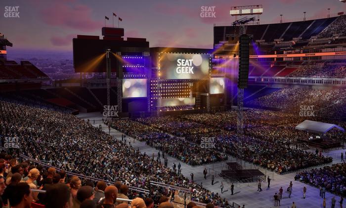 Nissan Stadium - Section 228 Seat View