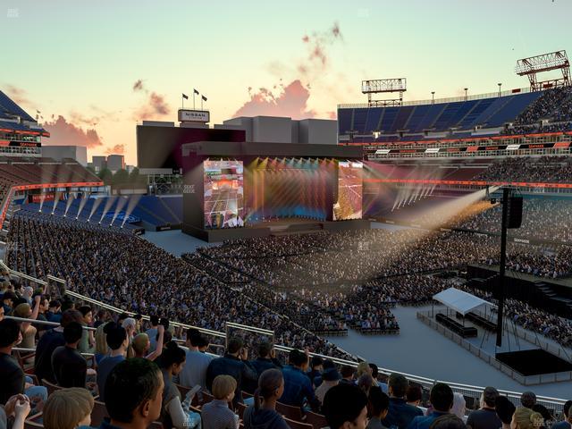 Nissan Stadium - Section 228 Seat View