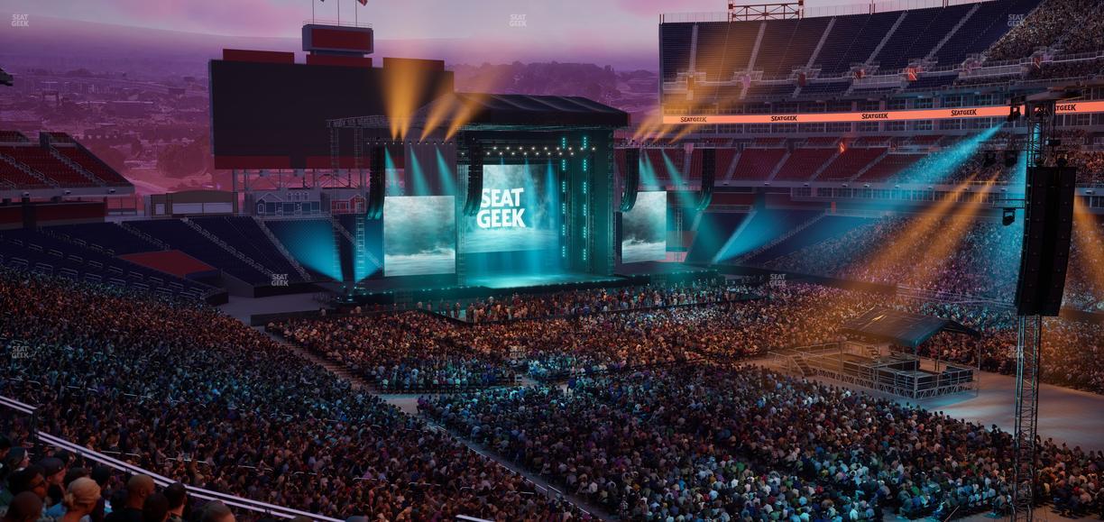 Nissan Stadium - Section 228 Seat View