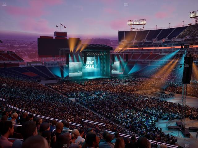 Nissan Stadium - Section 228 Seat View