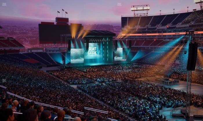Nissan Stadium - Section 228 Seat View