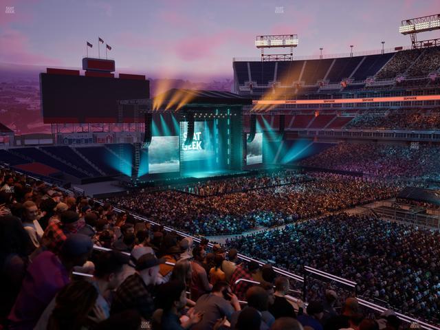 Nissan Stadium - Section 231 Seat View