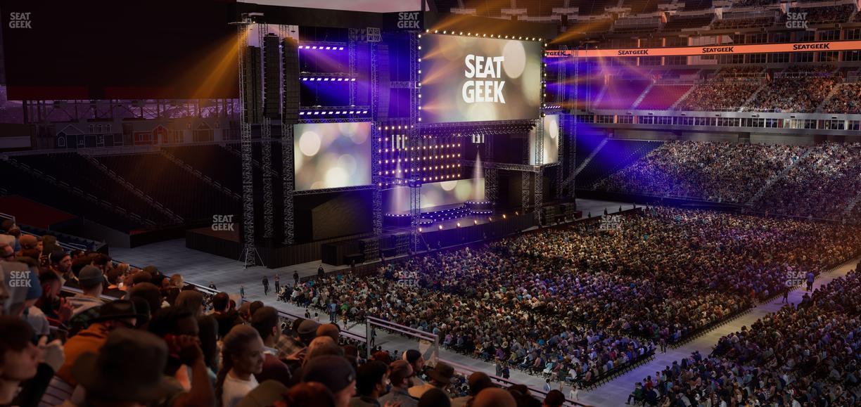 Nissan Stadium - Section 233 Seat View