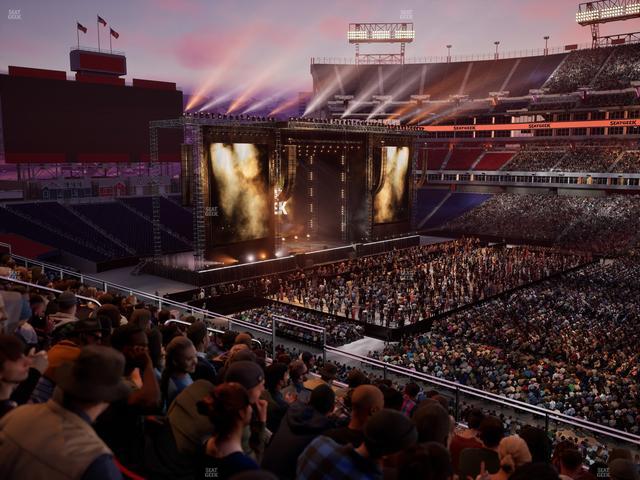 Nissan Stadium - Section 233 Seat View