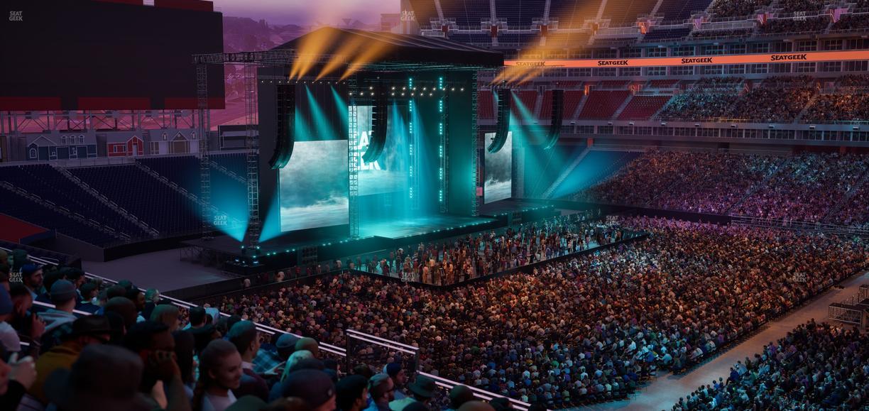 Nissan Stadium - Section 233 Seat View