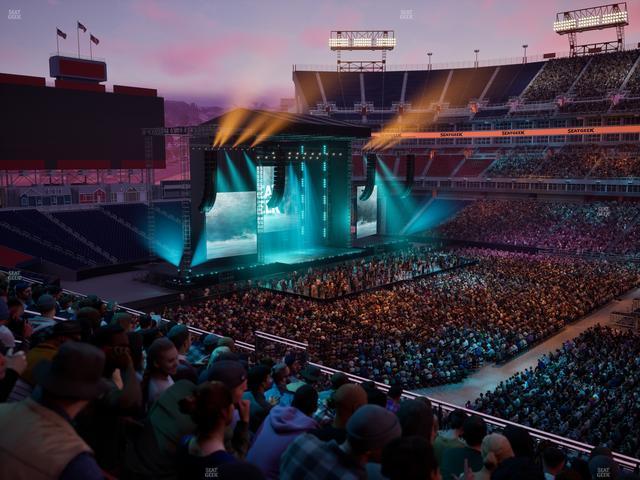 Nissan Stadium - Section 233 Seat View