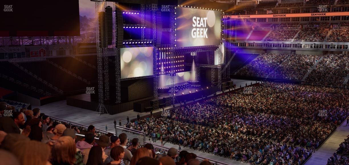 Nissan Stadium - Section 234 Seat View