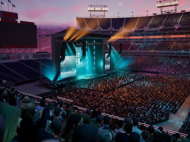 Nissan Stadium - Section 234 Seat View