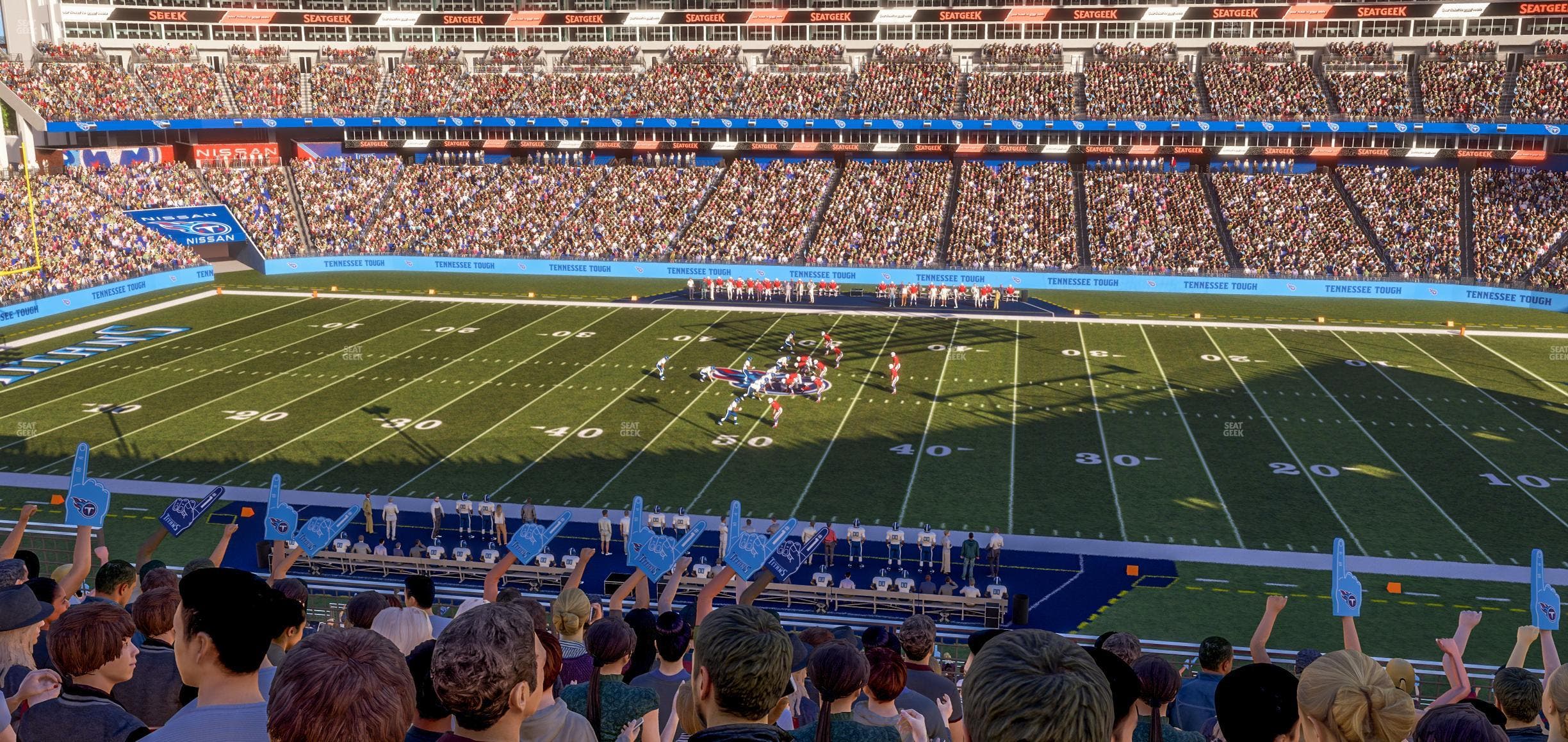 Nissan Stadium - Section 234 Seat View