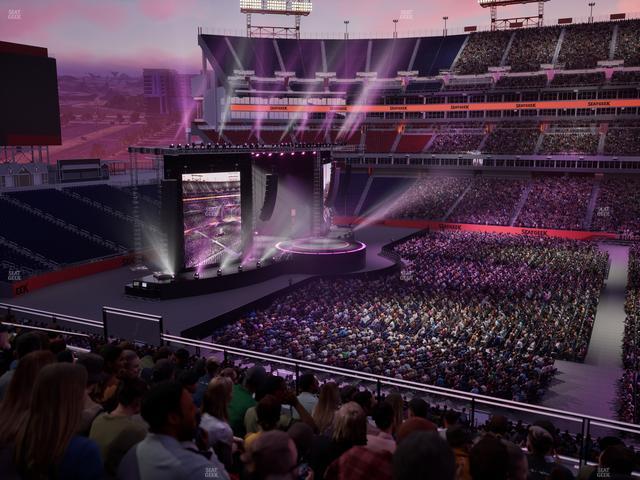 Nissan Stadium - Section 235 Seat View