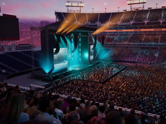 Nissan Stadium - Section 235 Seat View