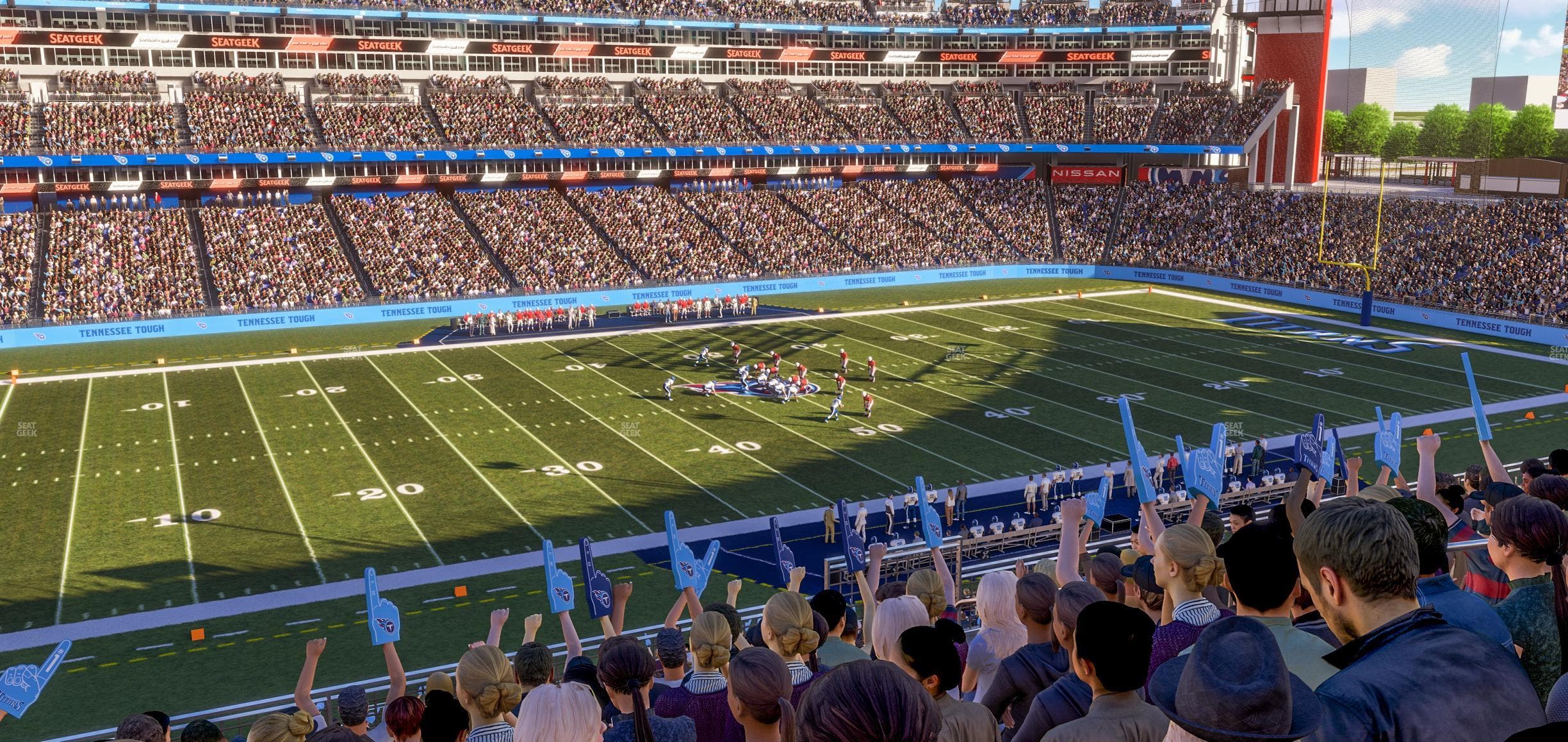 Nissan Stadium - Section 238 Seat View