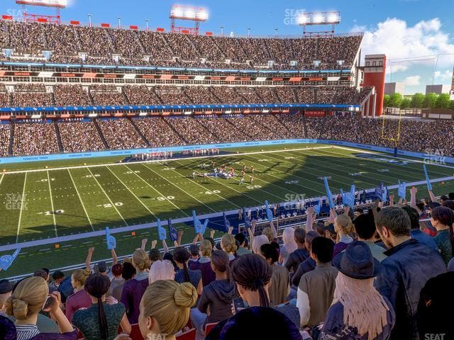 Nissan Stadium - Section 238 Seat View