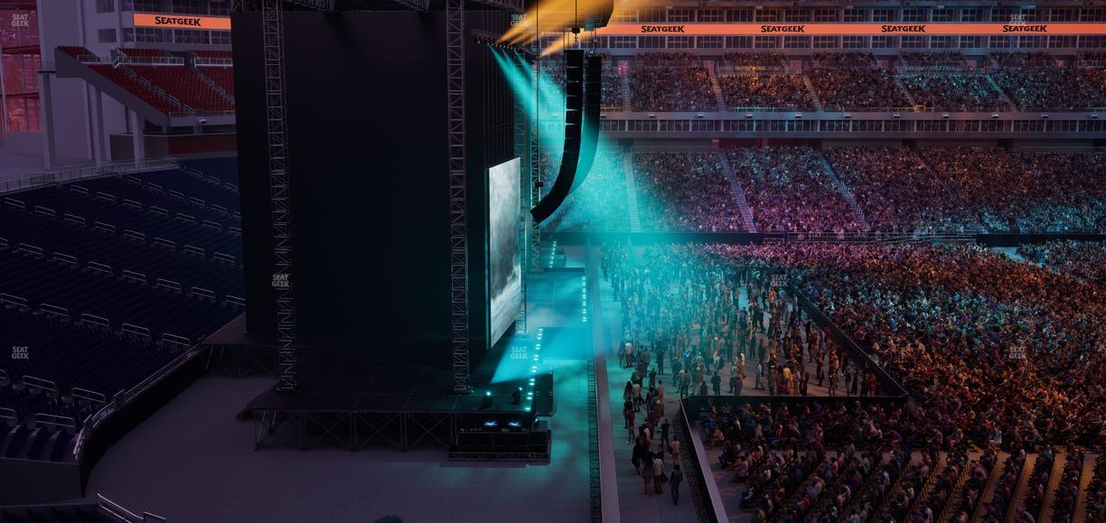 Nissan Stadium - Section 238 Seat View