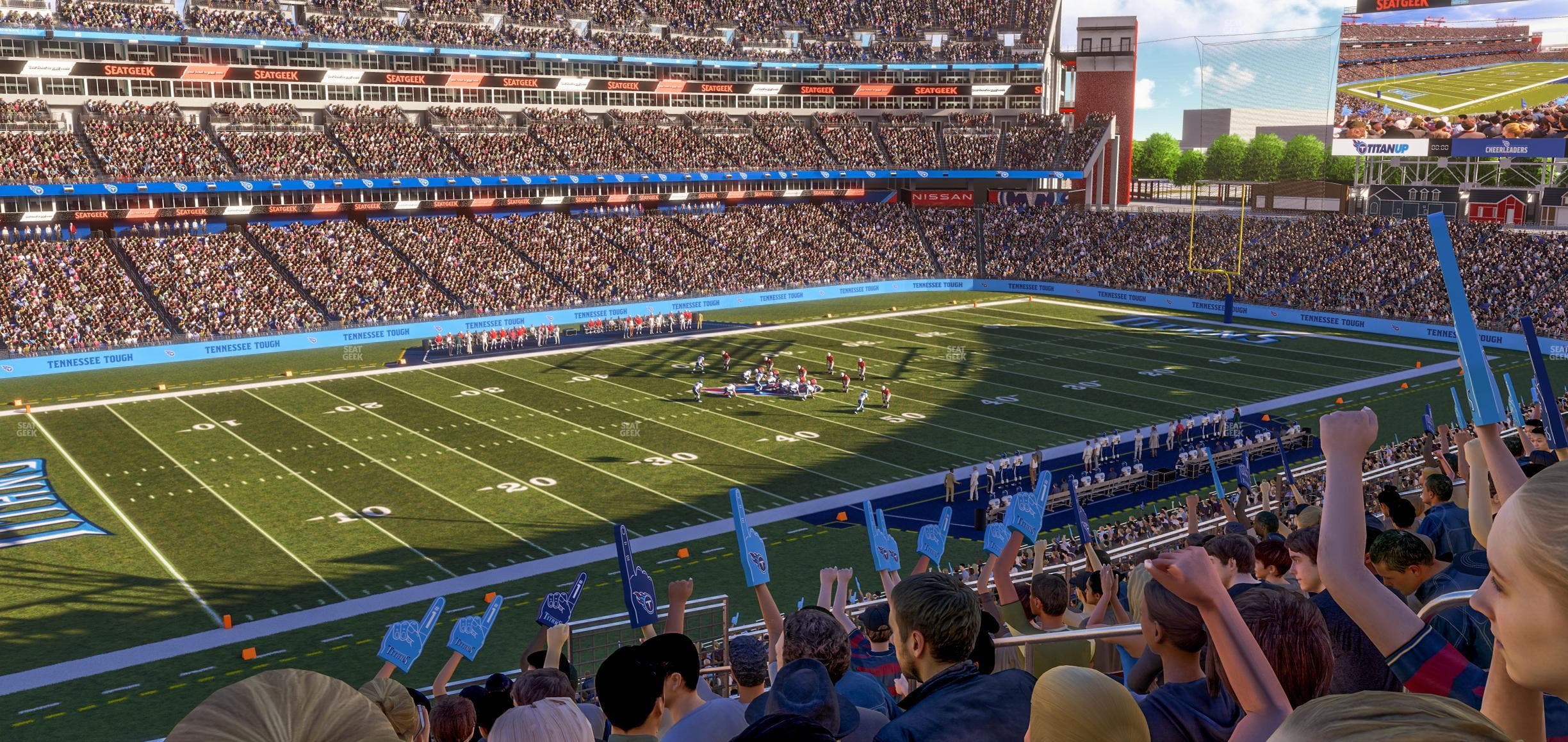 Nissan Stadium - Section 240 Seat View