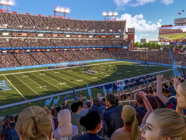 Nissan Stadium - Section 240 Seat View