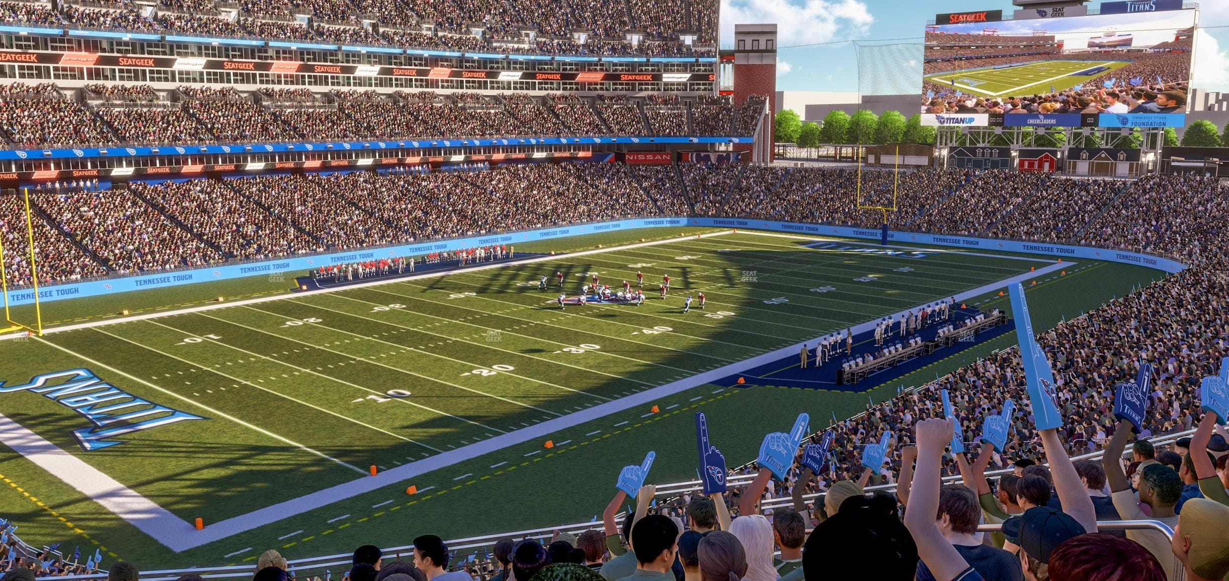 Nissan Stadium - Section 242 Seat View