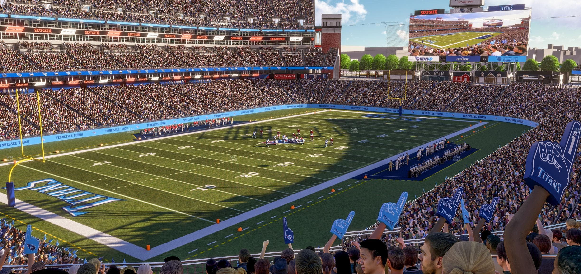 Nissan Stadium - Section 243 Seat View