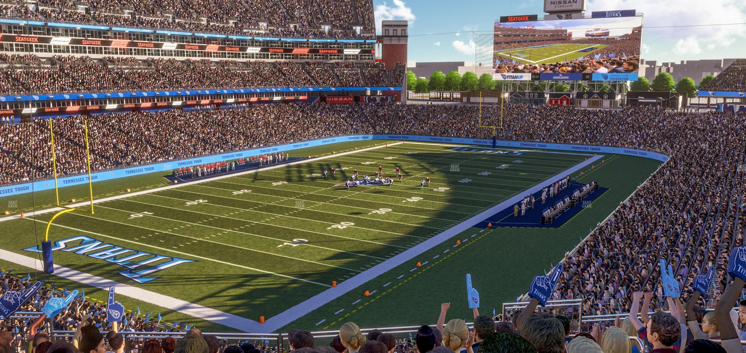 Nissan Stadium - Section 244 Seat View