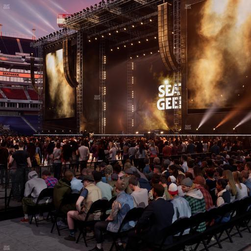 Nissan Stadium - Section Field Ada Seat View
