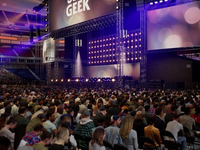 Nissan Stadium - Section Field Ada Seat View