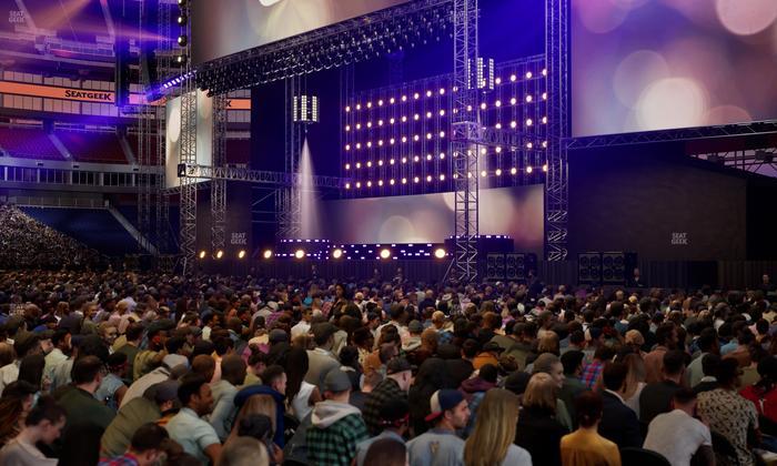 Nissan Stadium - Section Field Ada Seat View