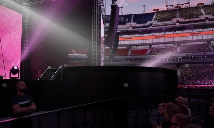 Nissan Stadium - Section Field B Seat View