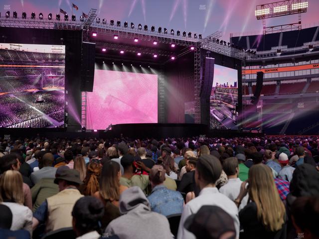 Nissan Stadium - Section Field B Seat View