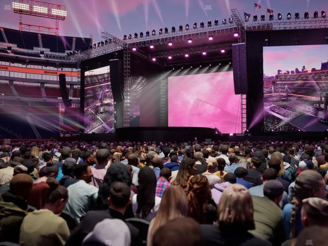 Nissan Stadium - Section Field D Seat View