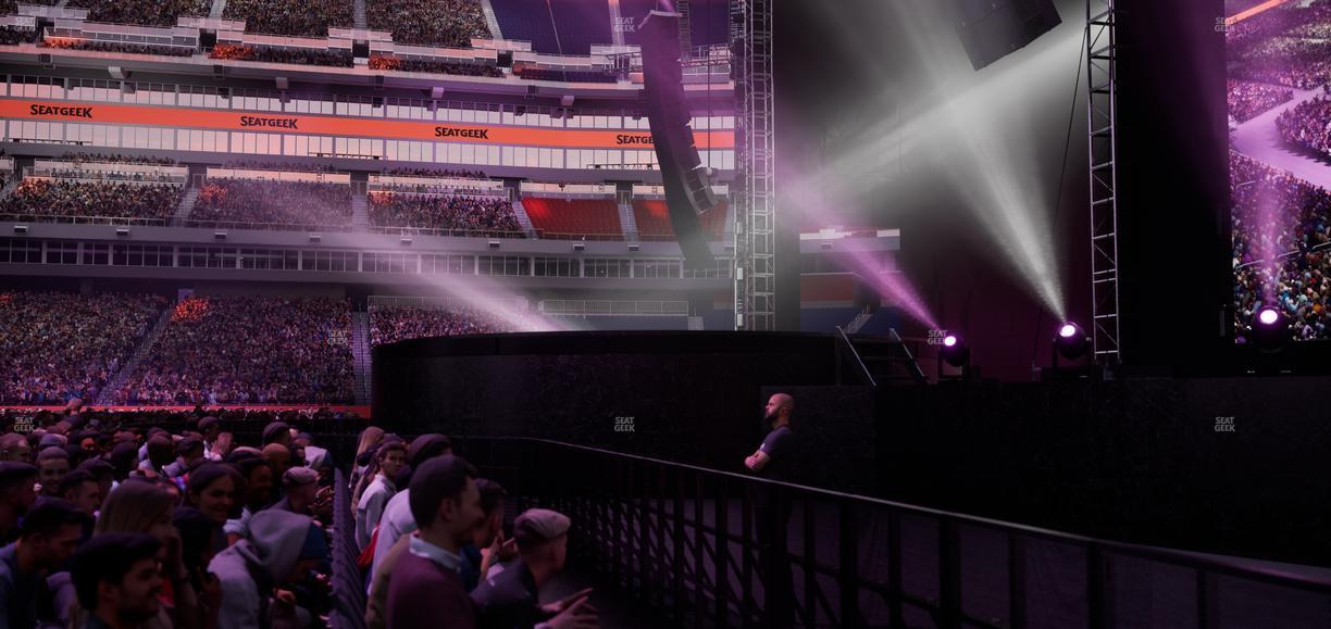 Nissan Stadium - Section Field E Seat View