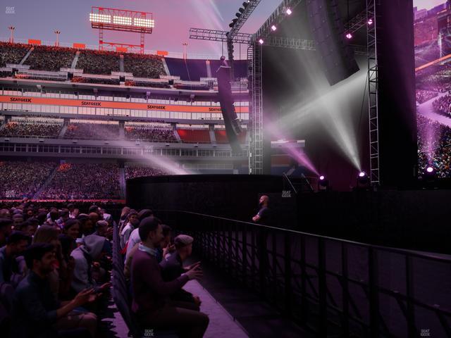 Nissan Stadium - Section Field E Seat View