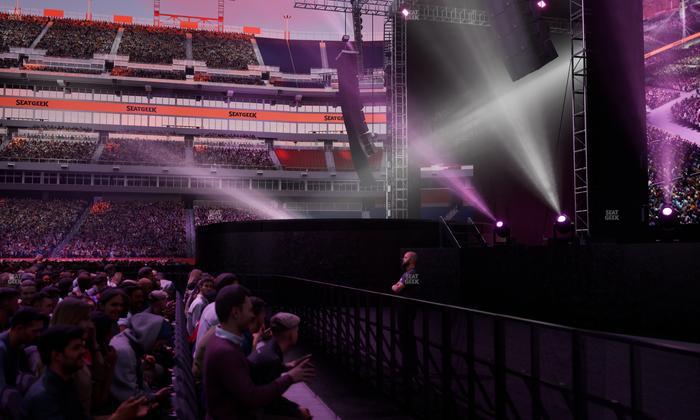 Nissan Stadium - Section Field E Seat View