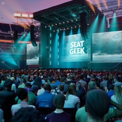 Nissan Stadium - Section Field E Seat View