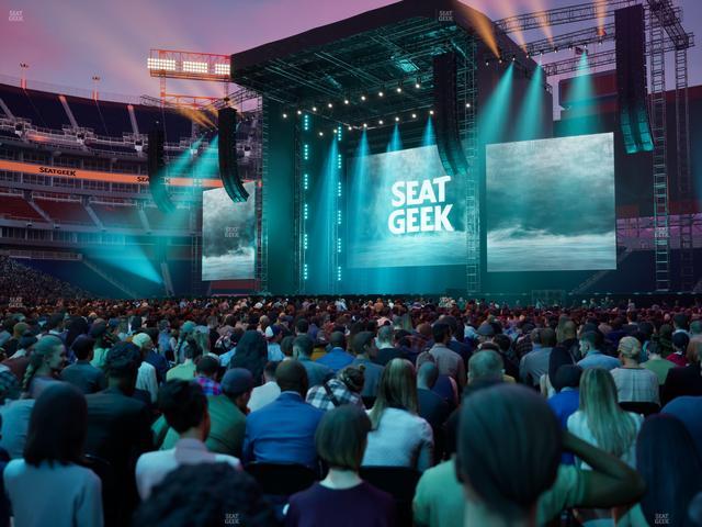 Nissan Stadium - Section Field E Seat View