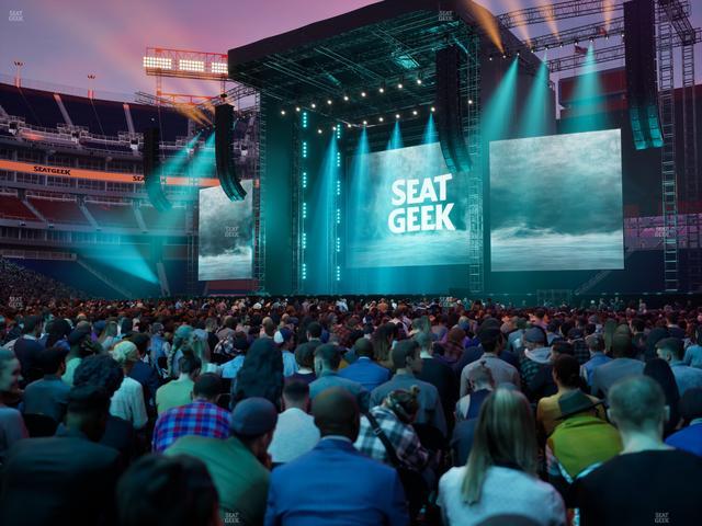 Nissan Stadium - Section Field E Seat View