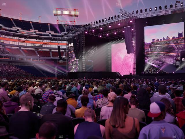 Nissan Stadium - Section Field E Seat View