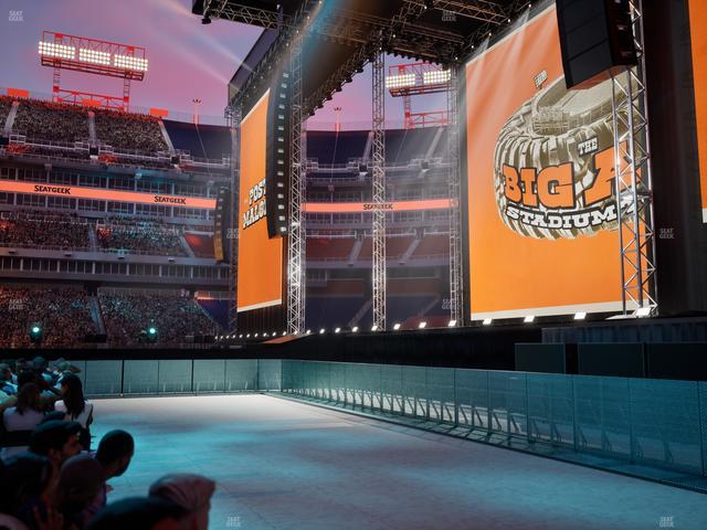 Nissan Stadium - Section Field F Seat View