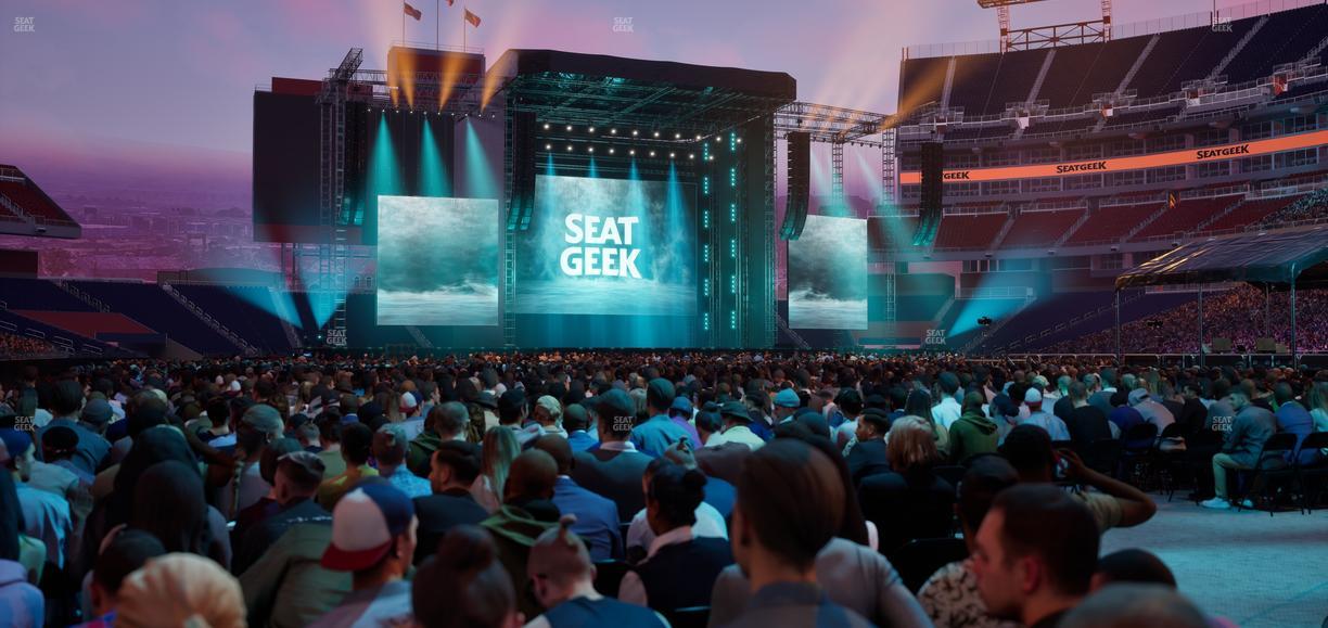 Nissan Stadium - Section Field F Seat View